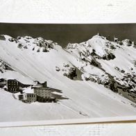 Schneefernerhaus, Zugspitze, schwarz-weiss, Karte