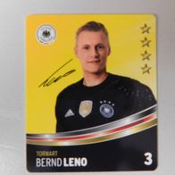 Bernd Leno EM 2016 DFB Rewe-Karte 3 - normale