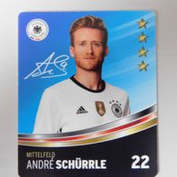Andre Schürrle EM 2016 DFB Rewe-Karte 22 - normale