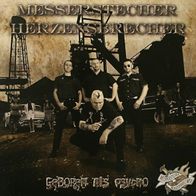 Messerstecher Herzensbrecher - Geboren als Psycho LP (2007) Red Vinyl / Psychobilly