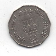 Münze Indien 2 Rupees 2000