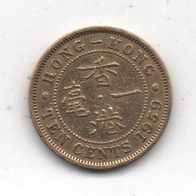 Münze Hong Kong 10 Cent 1959