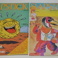 Slapstick - Das Weltblatt des Humors Ausgaben Nr. 3/ Nr. 4 von 1978 - Red. pardon