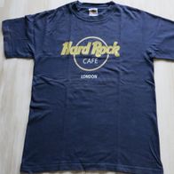 dunkelblau Hard Rock Cafe T-Shirt London HRC T-Shirt Herren Gr. S