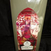 TOP eckige Flaschendose Benedictine Liqueur Dom Est 1863 Sammlerstück 28 cm