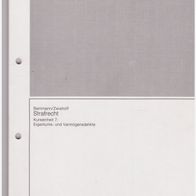 Bemmann/ Zwiehoff, Strafrecht, Kurseinheit 7: Eigentums- und Vermögensdelikte