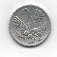 Münze Polen 2 Zloty 1960