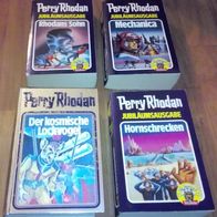 4 x Perry Rhodan, Band 18 - 15 - 14 - 4, Rhodans Sohn, Mechanica, Hornschrecken