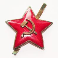 UdSSR Roter Stern - Messing, Emaille / Original aus 40er