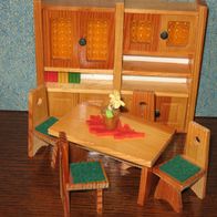 Vero Eßzimmermöbel Puppenstube Puppenhaus-Puppenküche