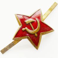 UdSSR Roter Stern - Messing, Emaille / Original aus 30er