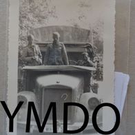 Foto Wehrmacht Fahrzeug Panzertruppe Sonder KFZ Kennung Kennzeichen truck Wk 2
