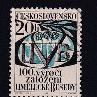 Tschechoslowakei, 1963, Mi. 1386, Umelecke Besedy, 1 Briefm., gest.
