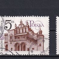 Polen, 1982-1984, Mi. 2841, 2889, 2953, Krakau hist. Bauwerke, 3 Briefm., gest.