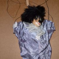 Marionette Puppe Clown Harlekin von Haka unbenutzt Deko