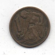 Münze Tschechoslowakei Krone 1962