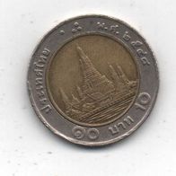 Münze Thailand 10 Baht