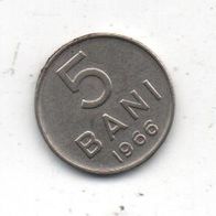 Münze Rumänien 5 Bani 1966