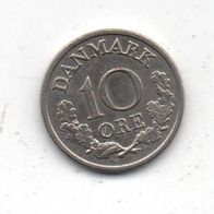 Münze Dänemark 10 Öre 1971