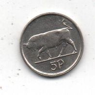 Münze Irland 5 Pence 1996