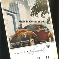 FORD Taunus Spezial - aus Köln " 1949 Original Reklamedruck, Grafik von Reuters