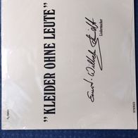 Ernst Wilhelm Schmidt - Kleider ohne Leute - Orig. LP 70er Jahre - neu/ ovp