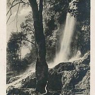 alte AK Uracher Wasserfall 1927