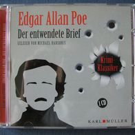 Edgar Allan Poe - Der entwendete Brief / Krimi Klassiker