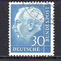 Bund BRD 1954, Mi. Nr. 0187 / 187, Heuss I, gestempelt #13811