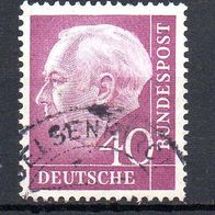 Bund BRD 1954, Mi. Nr. 0188 / 188, Heuss I, gestempelt #13812