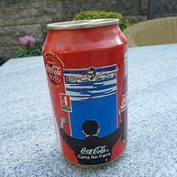 Coca Cola-Dose Olympiade 1996 Nr. 4 von 6 Cans for Fans Schwimmen