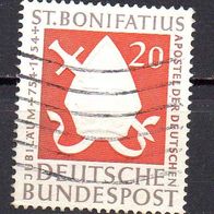 Bund BRD 1954, Mi. Nr. 0199 / 199, Bonifatius, gestempelt #13823