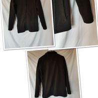 Schwarze Fleece Jacke von Adagio Größe S