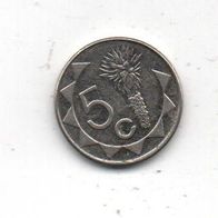 Münze Namibia 5 Cent 2012