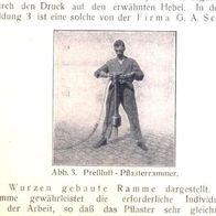 Flottmann Sodingen" Preßluft im Brückenbau" original Report 1929 in: "Der Straßenbau"