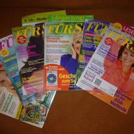 6 Zeitschriften FÜRSIE aus dem Jahre 2012, 2013 und 2014