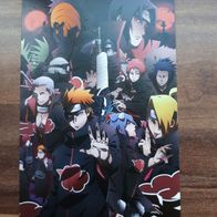Naruto Postkarte Sammelkarten Anime Manga Akatsuki