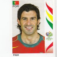 Panini Fussball WM 2006 Figo Portugal Nr 293