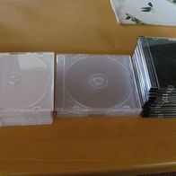 CD / DVD Jewel Boxen ( Kunststoffhüllen )
