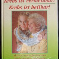 Krebs ist heilbar Krebs ist vermeidbar Kanne