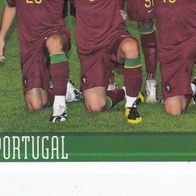 Panini Fussball Euro 2008 Teilbild Mannschaft Portugal Nr 101