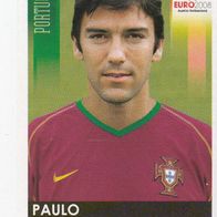 Panini Fussball Euro 2008 Paulo Ferreira Portugal Nr 108
