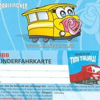 ÖBB Kinder-Fahrkarte Draisinchen Eisenbahn Fahrschein Österreich Eisenbahn Zug