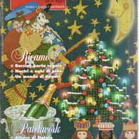 La cruna dell´ago - ricamo maglia patchwork - Natale - Weihnachten