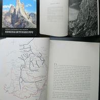 Buch aus 1957 | Berühmte Kletterziele in den Dolomiten - Rosengartengruppe