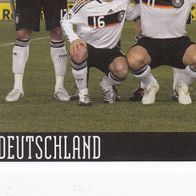 Panini Fussball Euro 2008 Teilbild Mannschaft Deutschland Nr 205