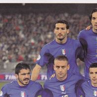 Panini Fussball Euro 2008 Teilbild Mannschaft Italien Nr 281