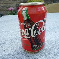 Coca Cola-Dose von 1997 Stempre Toujours ungeöffnet