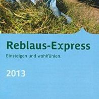 Broschüre Reblaus-Express Retz - Drosendorf 2013 NÖVOG Waldveirtel Weinviertel