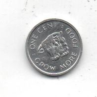 Münze Seychellen 1 Cent 1972